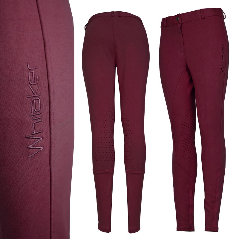 B215L  Birstall Ladies Breeches - Burgundy size 26 